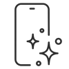Electronic devices cleaning